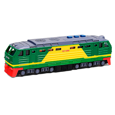 Модель инерционная Тепловоз 22 см Технопарк LOCO-22PL-GNYE (48) 1